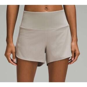 0101 Lululemon Speed Up High-Rise Lined Short 4" sz 2